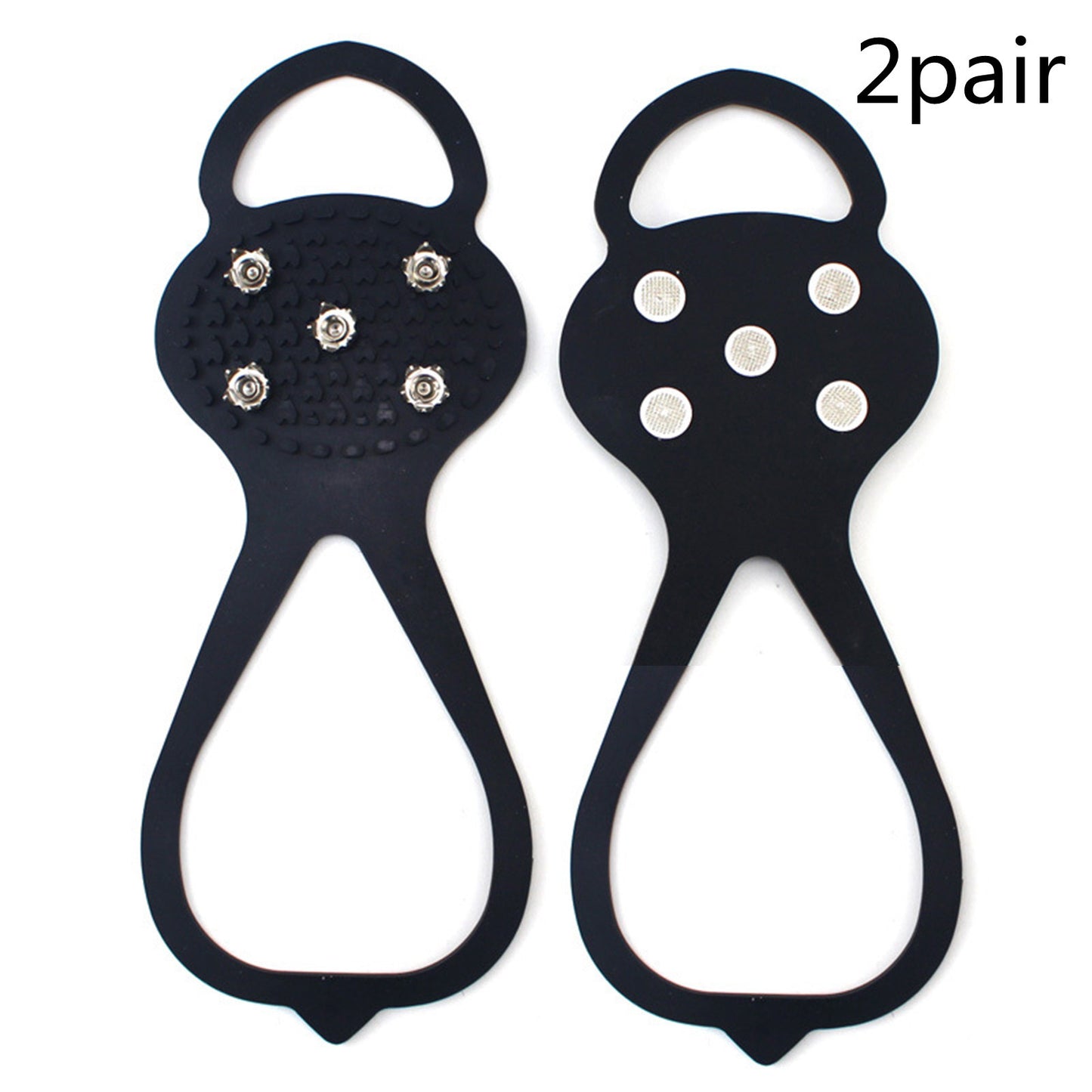 Unisex Men 5 Teeth Ice Gripper For Shoes