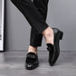Men's Casual Leather Bow Leather Shoes