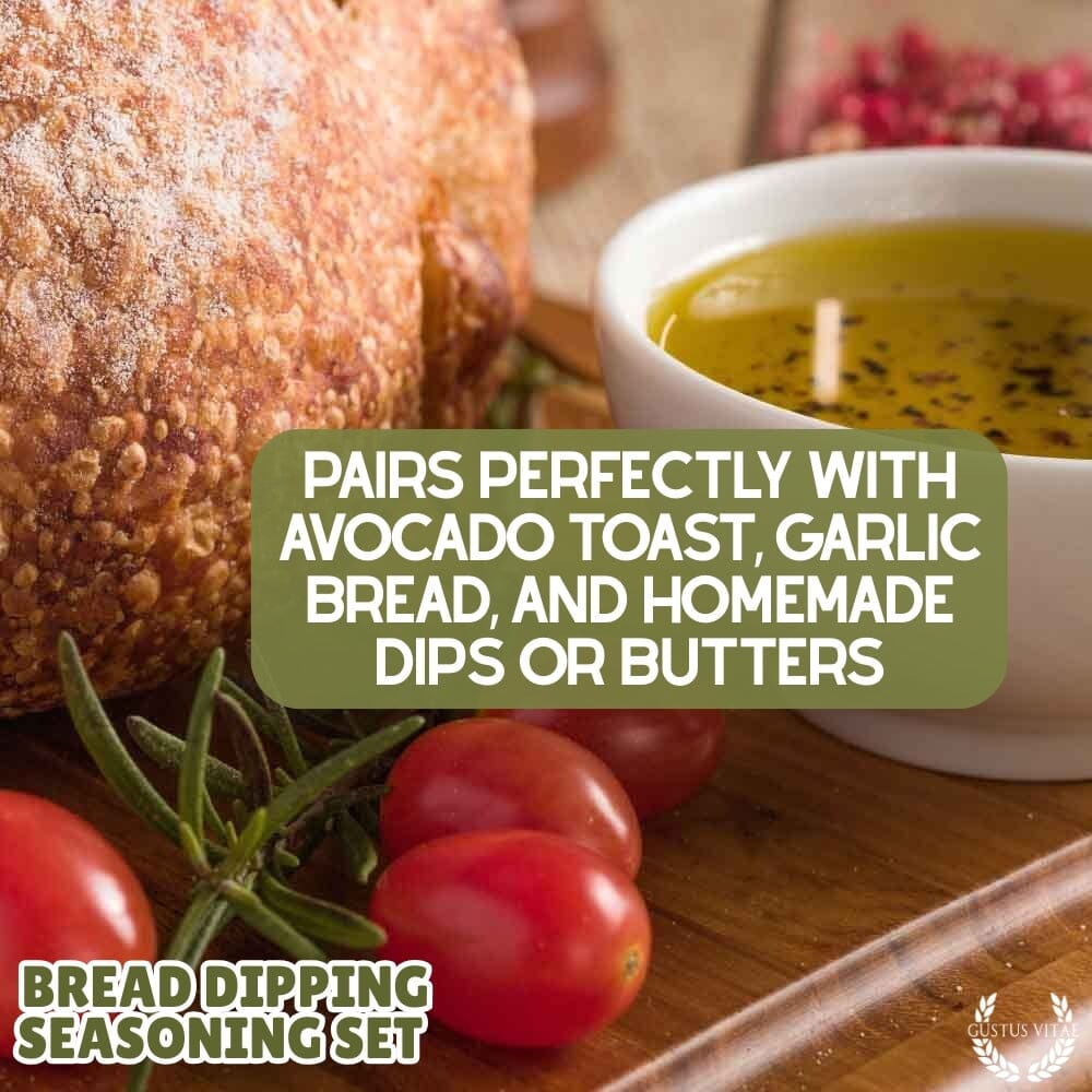 Bread Dipping Seasonings - Variety 6 Pack