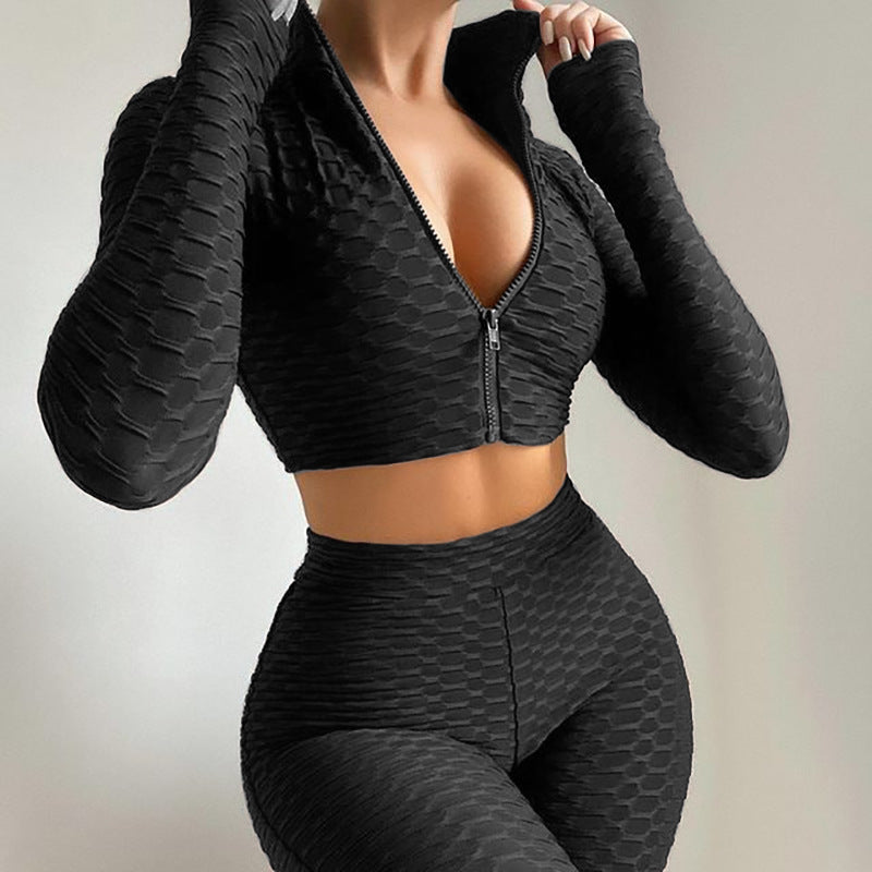 Women's Tracksuit Yoga Fitness Suit Activewear