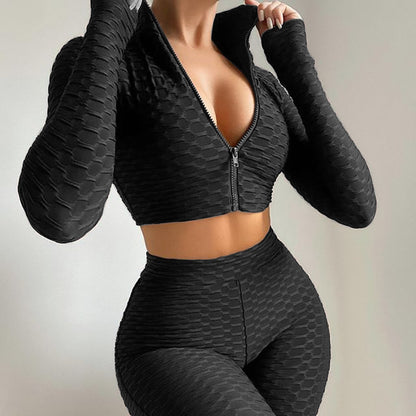 Women's Tracksuit Yoga Fitness Suit Activewear