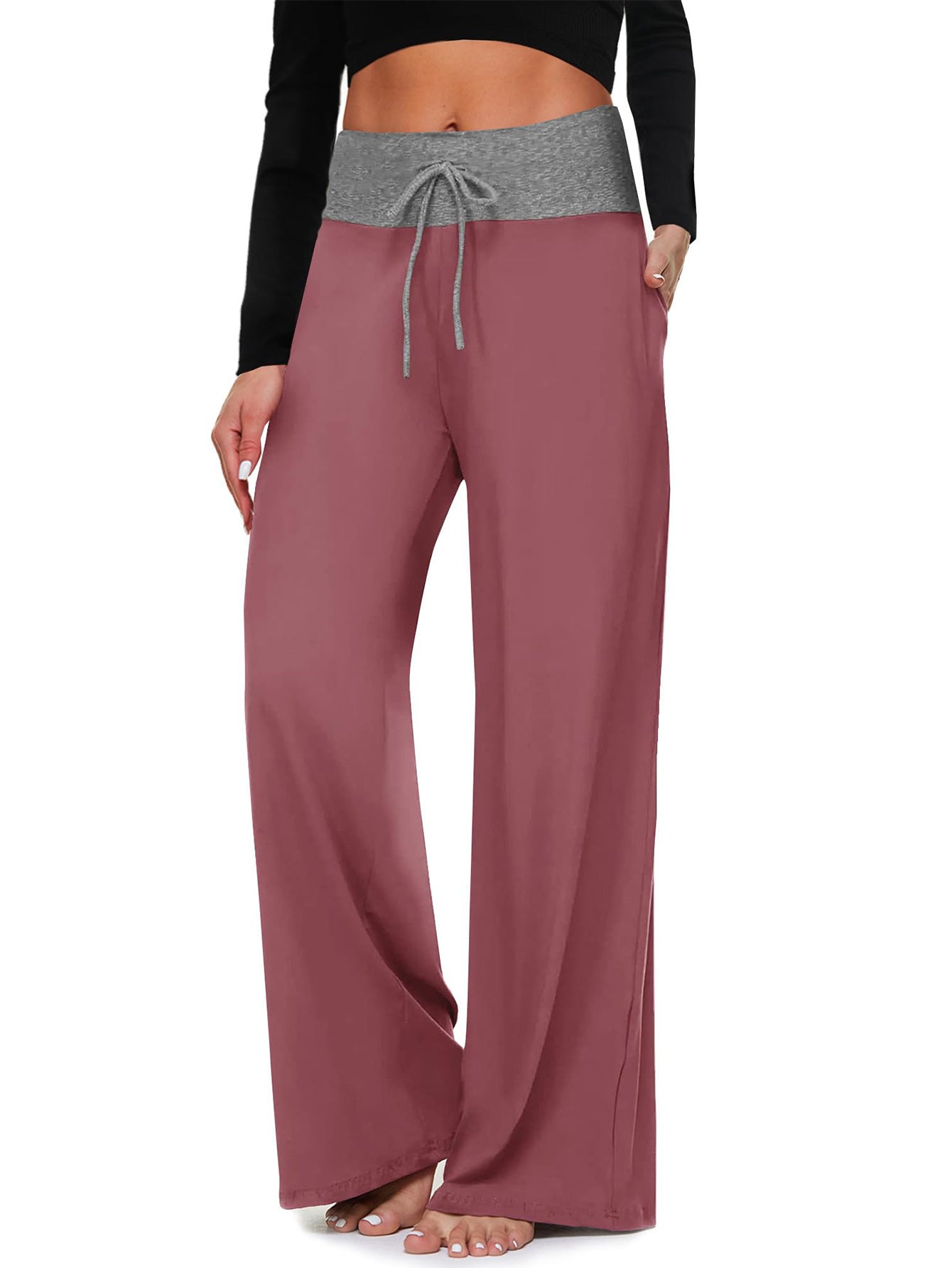 Wide-leg Pants