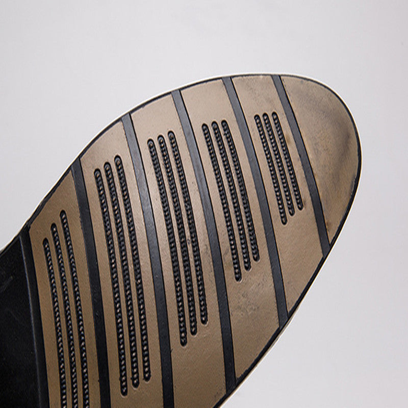 Fashion British Style Retro Pointed Casual Small Leather Shoes