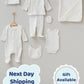 Alex White Newborn Coming Home Set (10 Pcs)