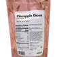 Pineapple Dices, Low Sugar