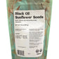 Sunflower Seeds, Black Oil, Unhulled For Sprouting, Organic