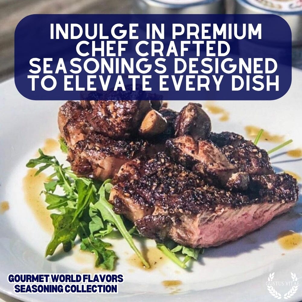 Cuisines of the World Gourmet Seasonings Collection - 6 Tins