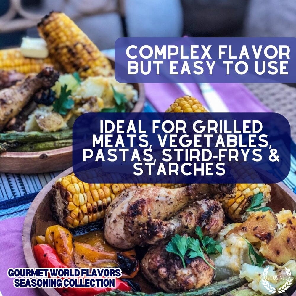 Cuisines of the World Gourmet Seasonings Collection - 6 Tins