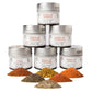 Cuisines of the World Gourmet Seasonings Collection - 6 Tins