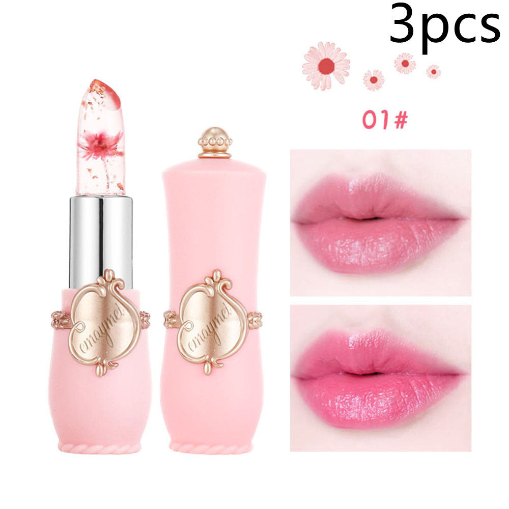 Flower Color Changing Lipstick