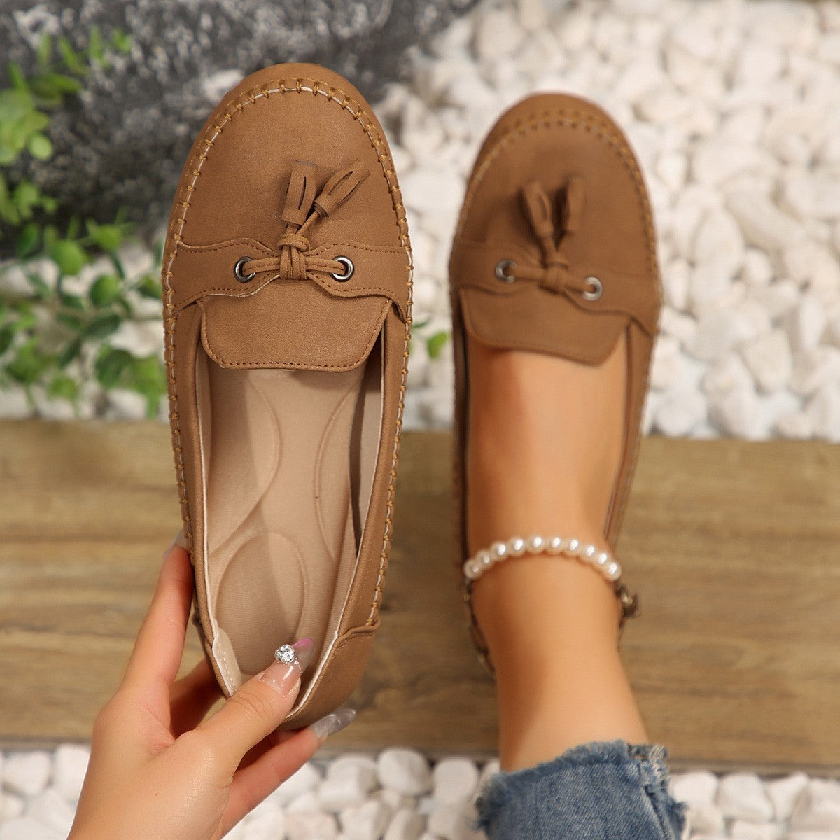 Women's Round Head Loafers