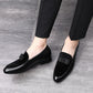 Men's Casual Leather Bow Leather Shoes