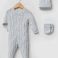 Daniel Blue Newborn Knit Coming Home Set (5 pcs)