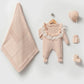 Daphne Beige Newborn Knitwear Coming Home Set (5 pcs)