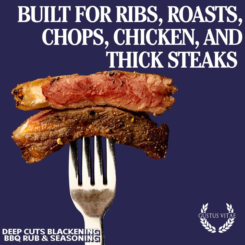 Deep Cuts Blackening BBQ Rub & Seasoning