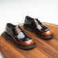Wide Feet Leather Shoes Men's
