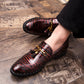 Men's British Pointed Leather Shoes