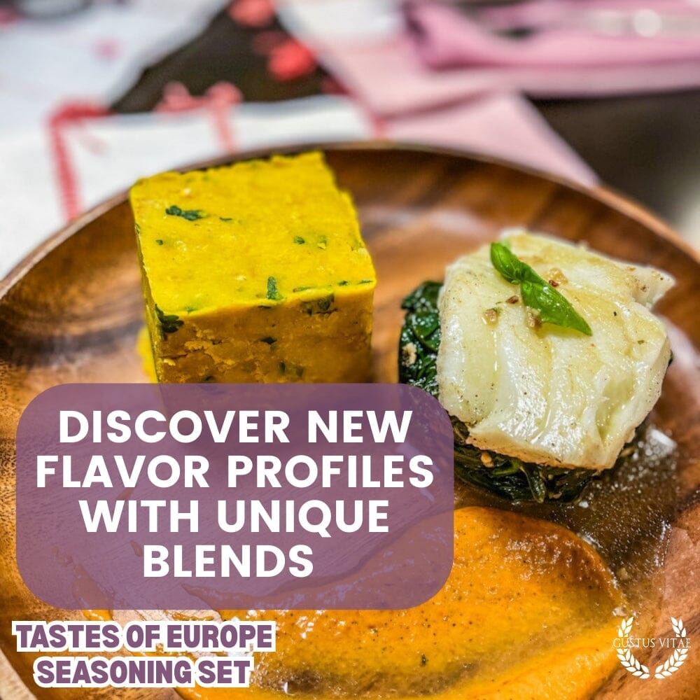 European Seasonings Gift Set - Tastes of Europe - Artisanal Spice Blends Six Pack