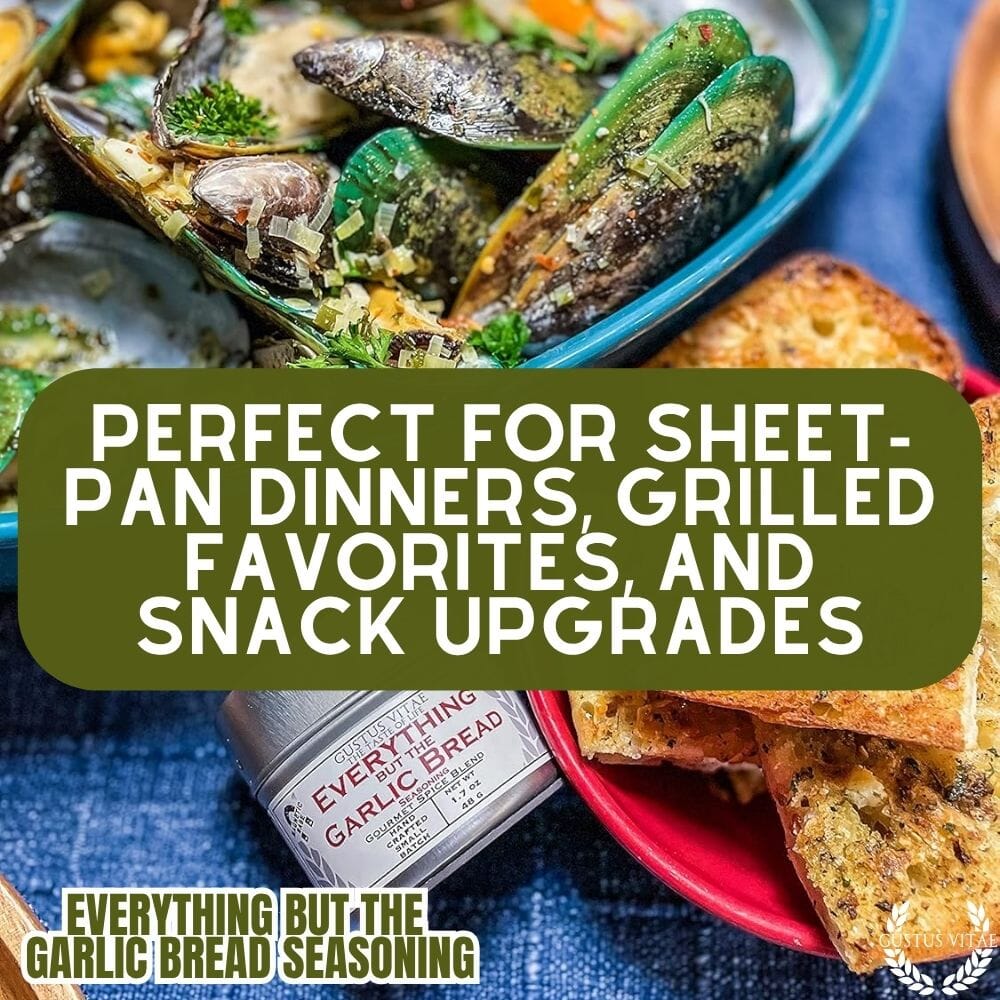 Everything But the Garlic Bread Seasoning | Gustus Vitae