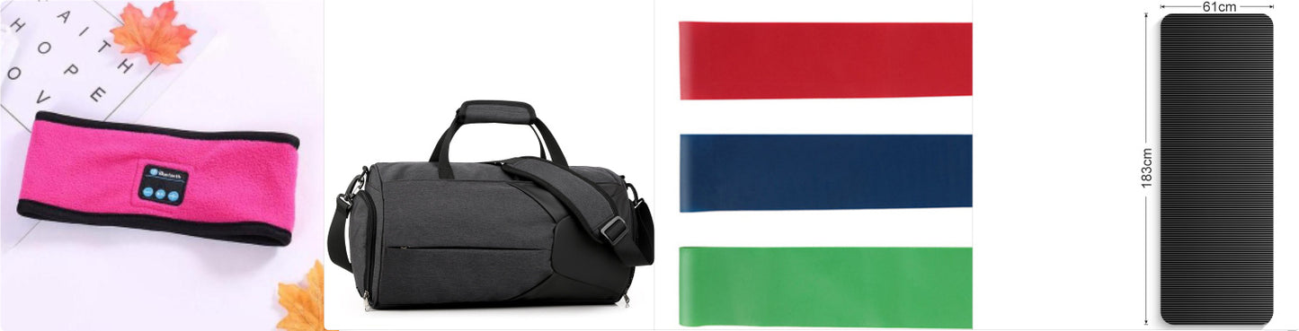 Wireless Bluetooth-compatible Fitness Yoga Headband