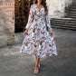 Women's Bohemian Holiday Casual Printed Dress