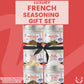 French Seasoning Gift Set - Tastes of France - Artisanal Spice Blends Six Pack