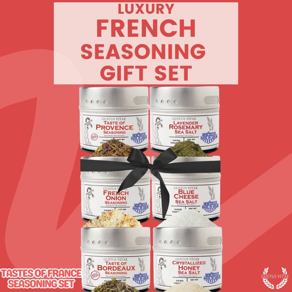 French Seasoning Gift Set - Tastes of France - Artisanal Spice Blends Six Pack