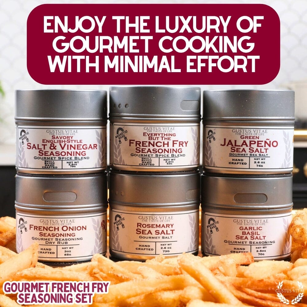 Gourmet French Fry Seasoning Set - Six Pack