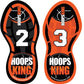 HoopsKing Basketball Footwork Training Mat Steps