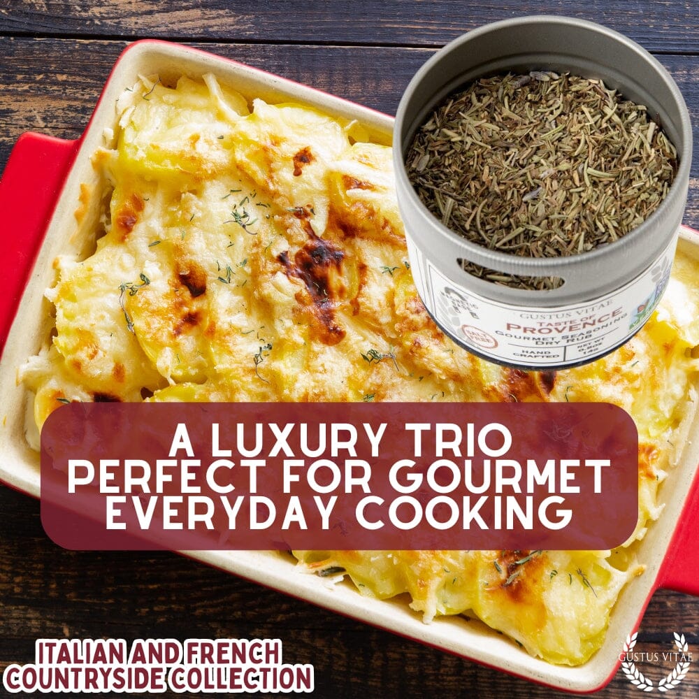 Italian and French Countryside Spice Blend Collection - 3 Tins