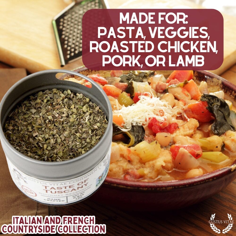 Italian and French Countryside Spice Blend Collection - 3 Tins