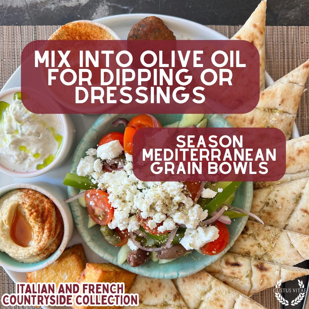 Italian and French Countryside Spice Blend Collection - 3 Tins