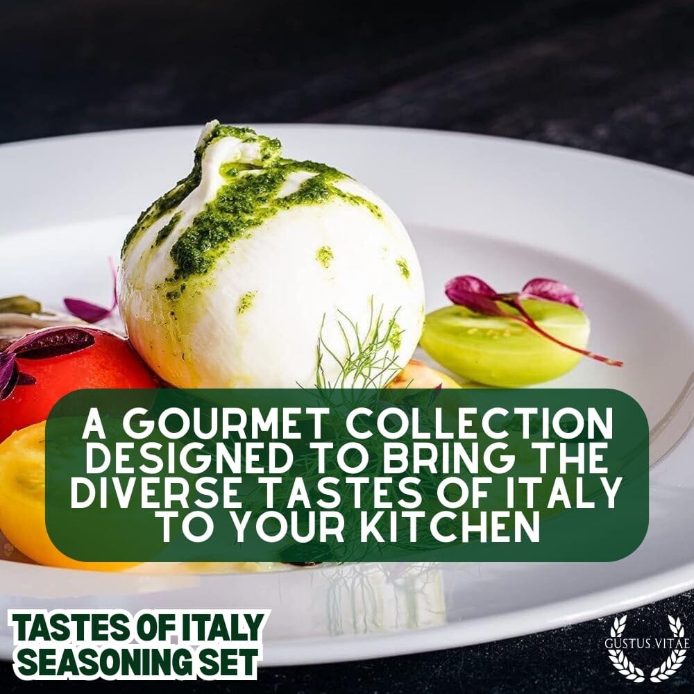 Italian Seasoning Gift Set - Tastes of Italy - Artisanal Spice Blends Six Pack