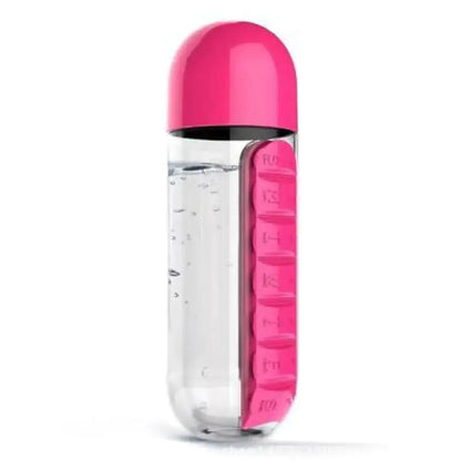 2-in-1 Medicine Bottle & Cup – 600ml