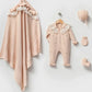 Lily Beige Newborn Girl Coming Home Set (5 Pcs)