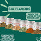 Middle Eastern Seasoning Gift Set - Tastes of The Middle East - Artisanal Spice Blends Six Pack