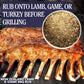 New Zealand Lamb & Game BBQ Rub