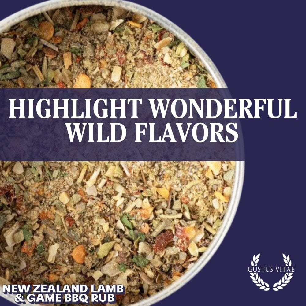 New Zealand Lamb & Game BBQ Rub