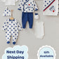 Lincoln Blue Star Newborn Coming Home Set (10 pcs)