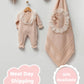 Nora Beige Newborn Knitwear Coming Home Set (5 pcs)