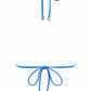Blue Diana Bikini Top