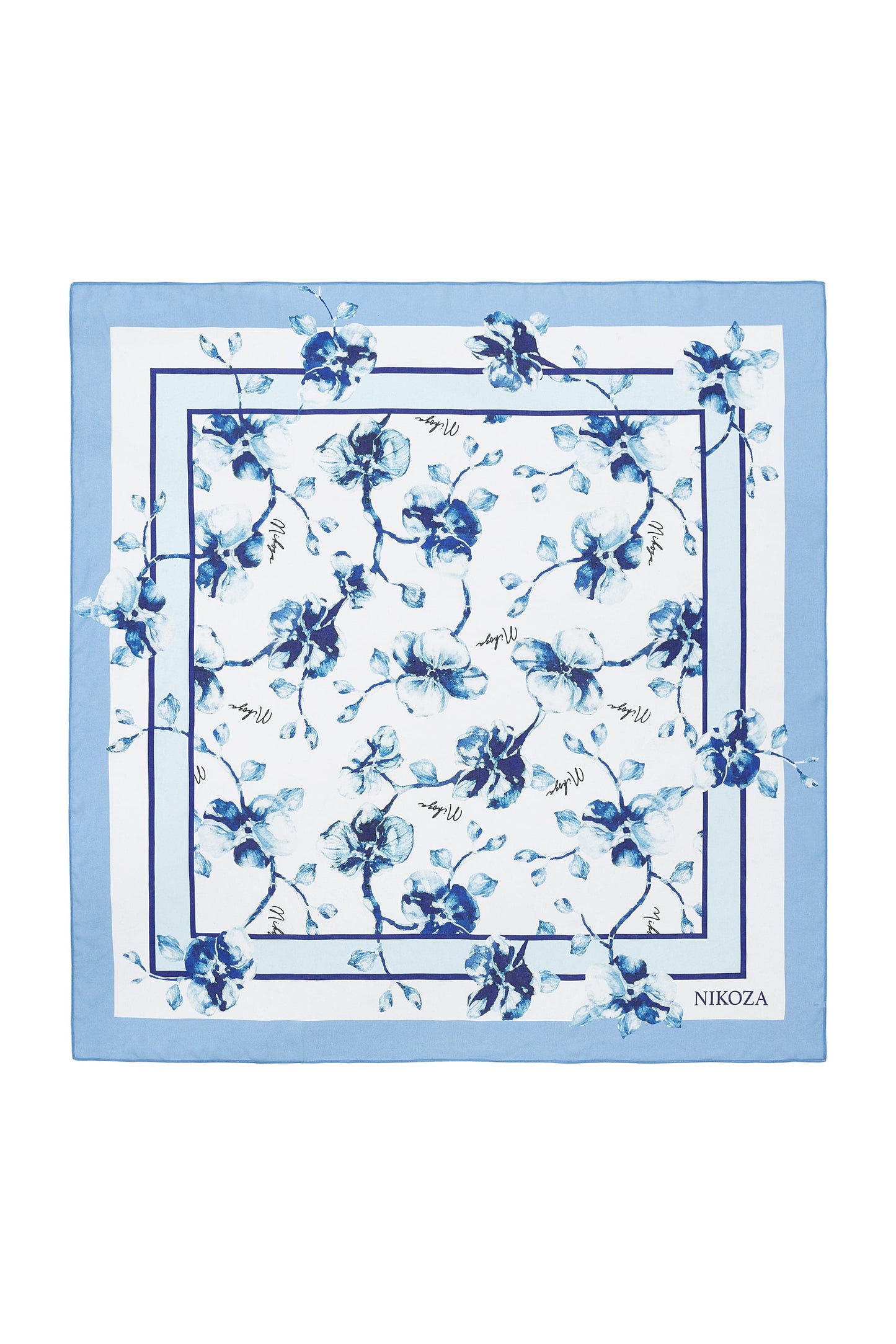 Blue Orchid Pareo -100% Silk