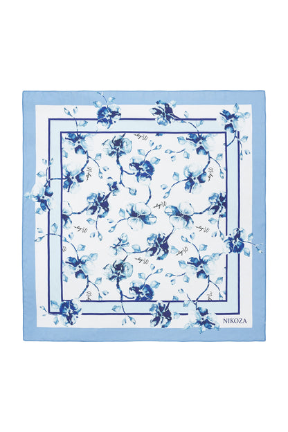 Blue Orchid Pareo -100% Silk
