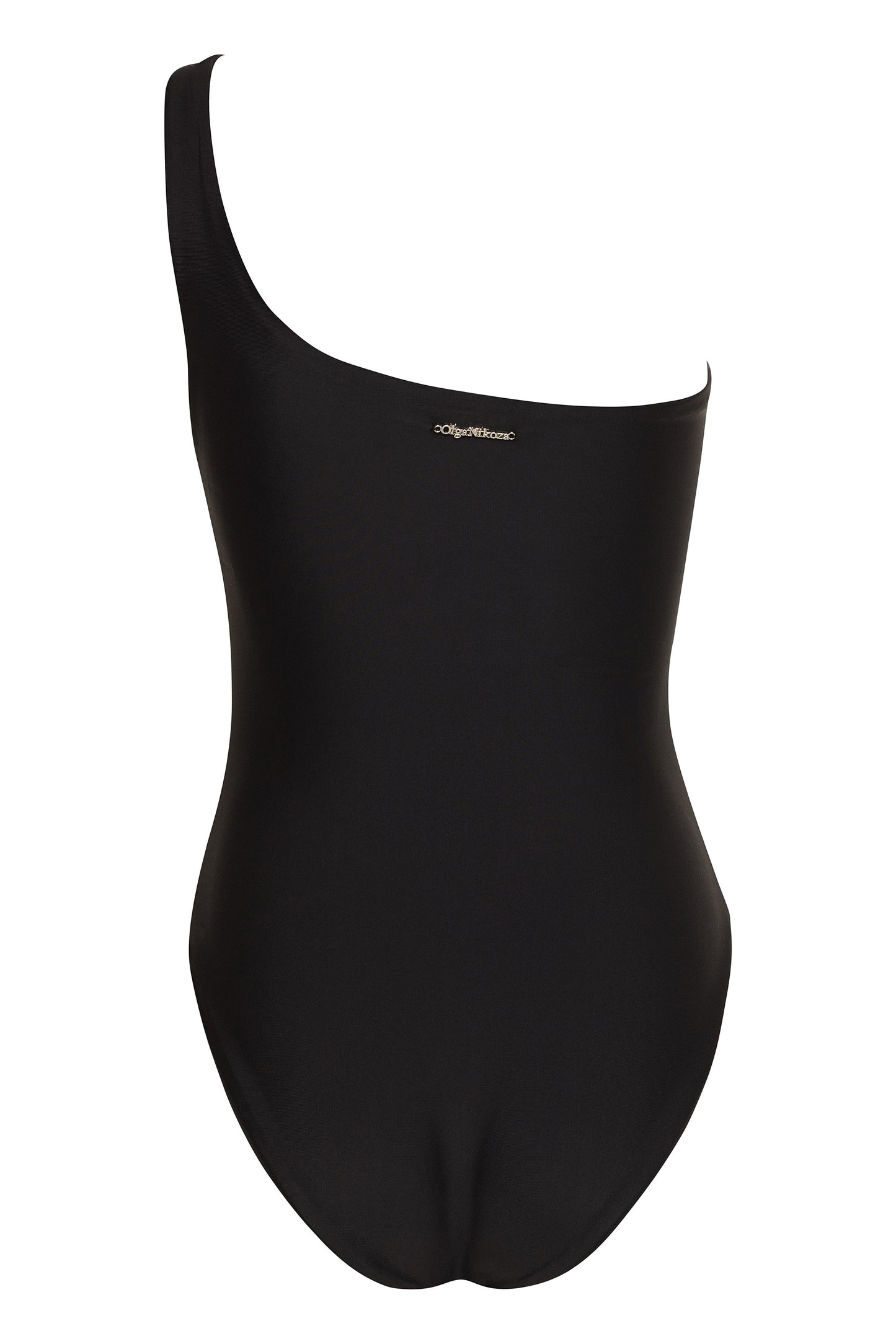 Vanda - Black One Shoulder Style Swimsuit