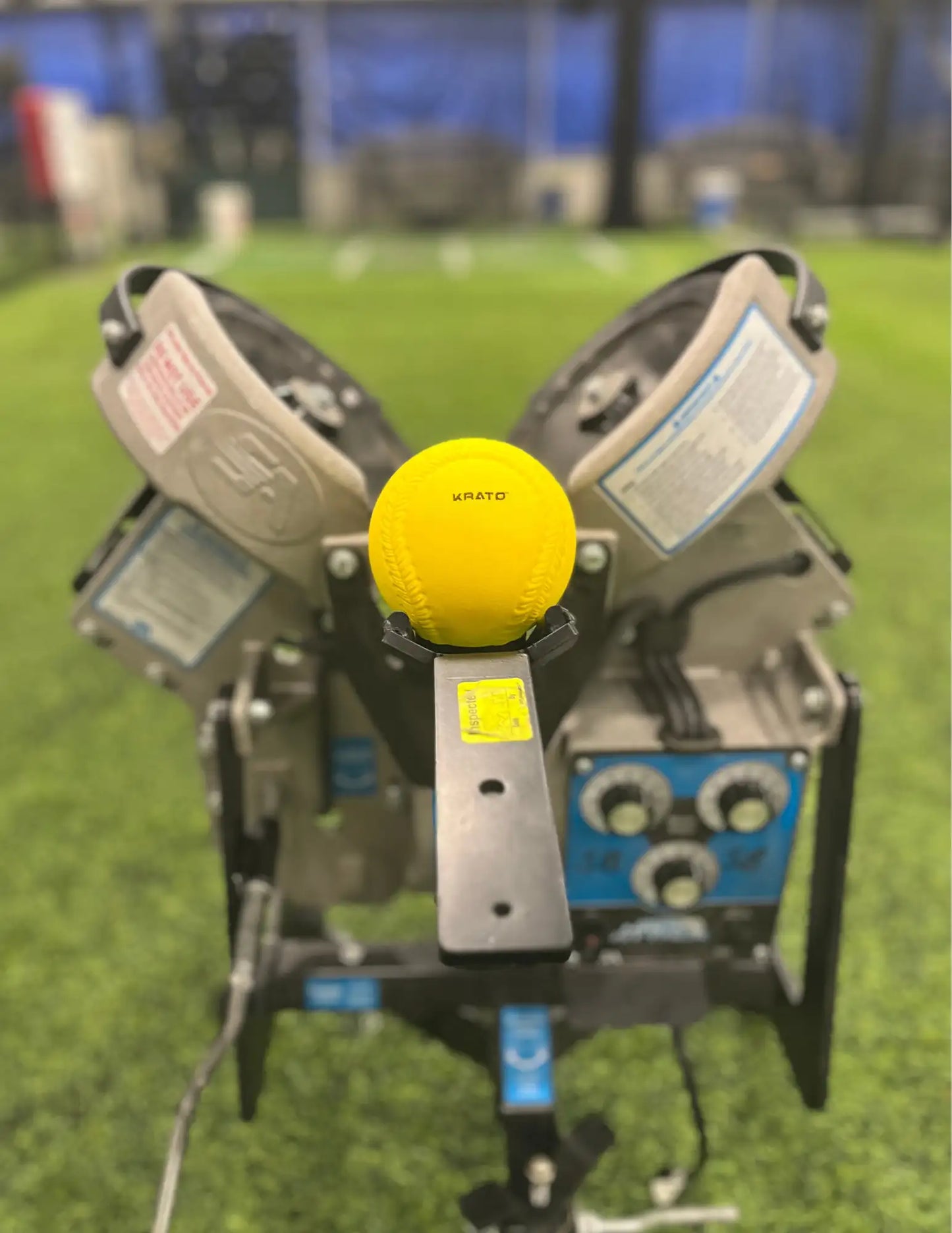 Pitching Machine Softballs -firm foam - 12"