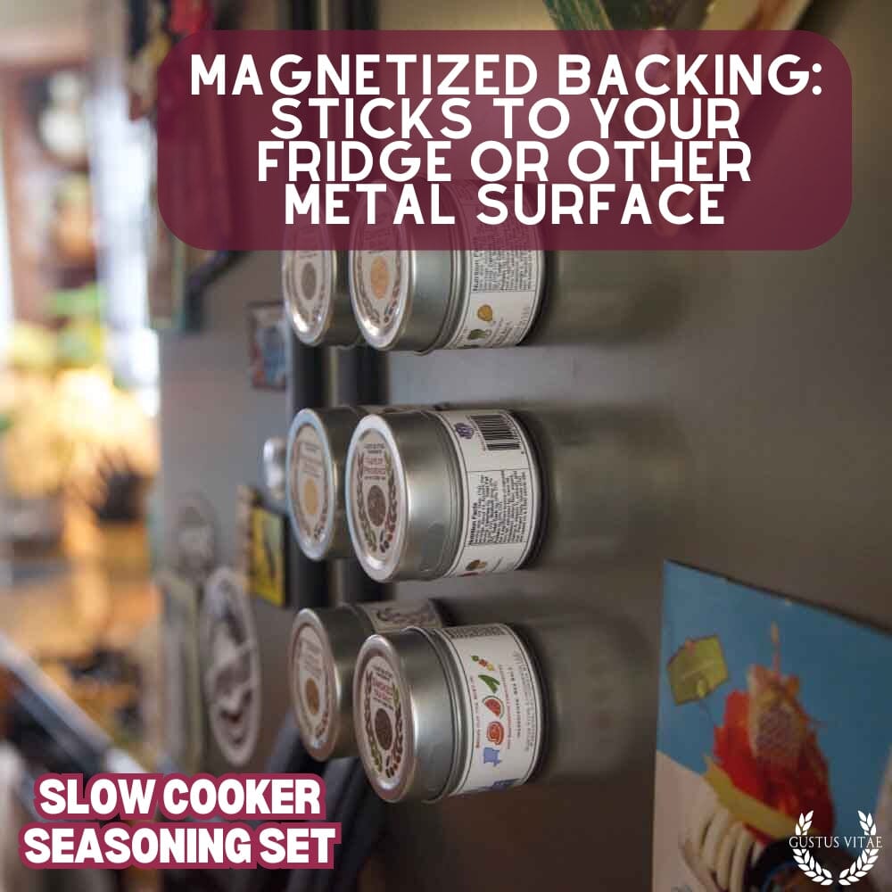 Slow Cooker Seasonings - 6 Spice Blends Gift Set