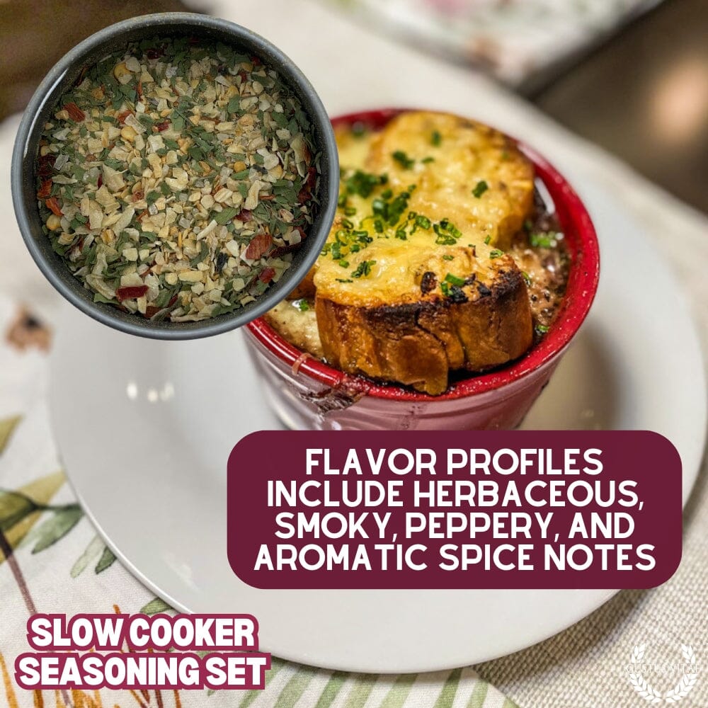 Slow Cooker Seasonings - 6 Spice Blends Gift Set
